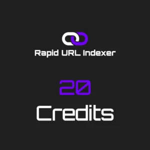 20 Indexing Credits Bundle